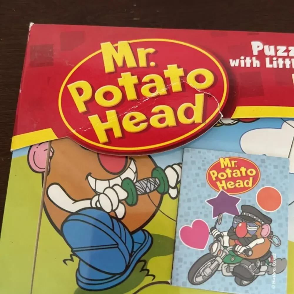 Hasbro | Mr. Potato Head Puzzles with Little Books New in Package